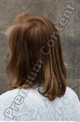 Head Woman Casual Average Wrinkles Street photo references